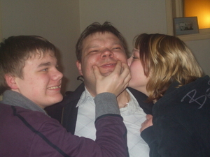 en nu moest arno eraan geloven hahaha
