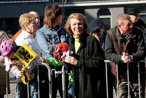 Ronde Van Vlaanderen-Doortocht aan Wielermuseum-Roeselare