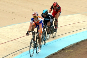 PARIJS-ROUBAIX-Aankomst Velodrome Roubaix