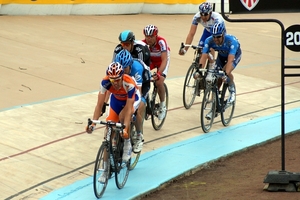 PARIJS-ROUBAIX-Aankomst Velodrome Roubaix