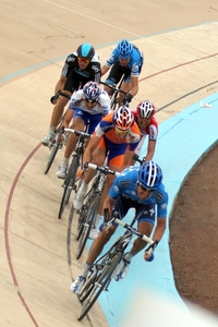 PARIJS-ROUBAIX-Aankomst Velodrome Roubaix