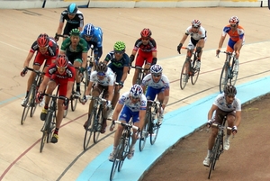 PARIJS-ROUBAIX-Aankomst Velodrome Roubaix