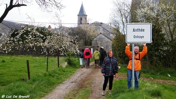 marche Adeps wandeling Anthe wallonie