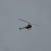 Met de helicopter naar de match???