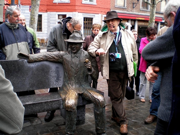Bekende ,pijp rokende Luikenaar