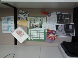 My little cubicle