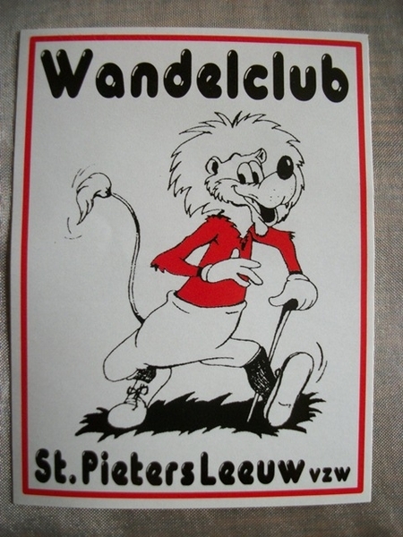 126-Sticker-wandelclub St-Pieters-Leeuw