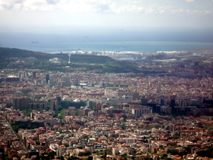 Vergezicht Barcelona