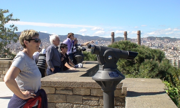 Uitzicht over Barcelona..