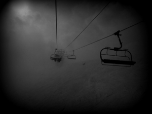 Avoriaz - 2012 Niet altijd goed weer!