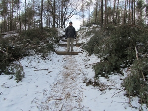 Steile wandeling