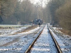 Langs het spoor