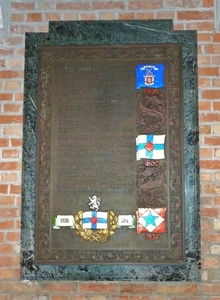 Commemorative plaque