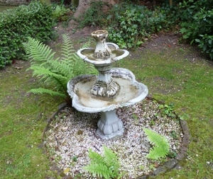 Fontein in tuin
