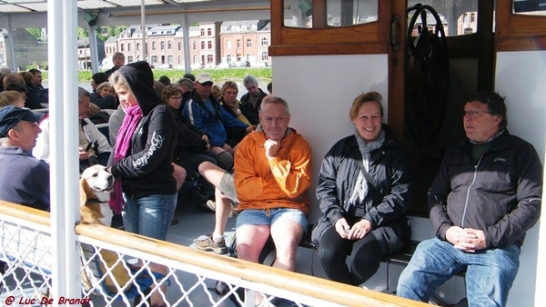 marche batteurs de cuir Dinant wandeling