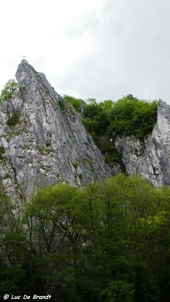 marche batteurs de cuir Dinant wandeling