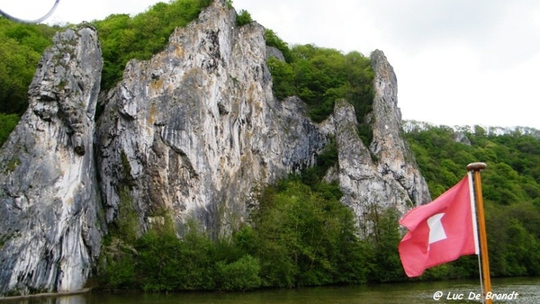 marche batteurs de cuir Dinant wandeling