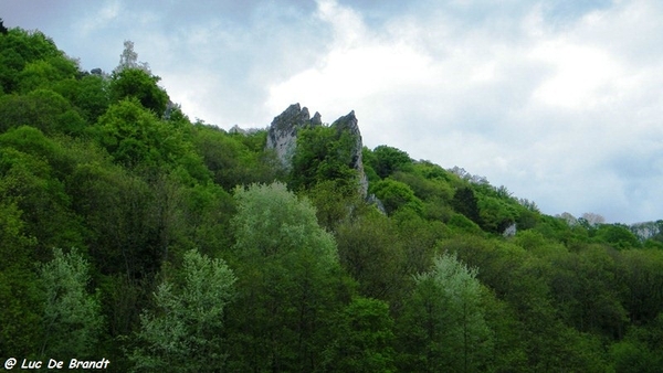 marche batteurs de cuir Dinant wandeling