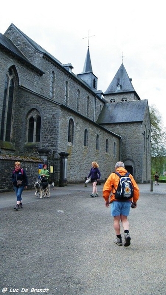 marche batteurs de cuir Dinant wandeling