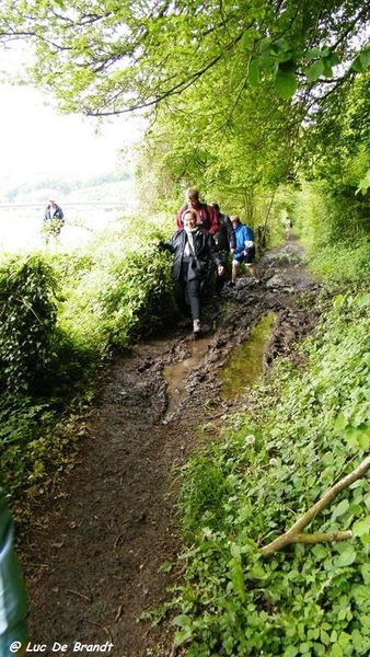 marche batteurs de cuir dinant wandeling