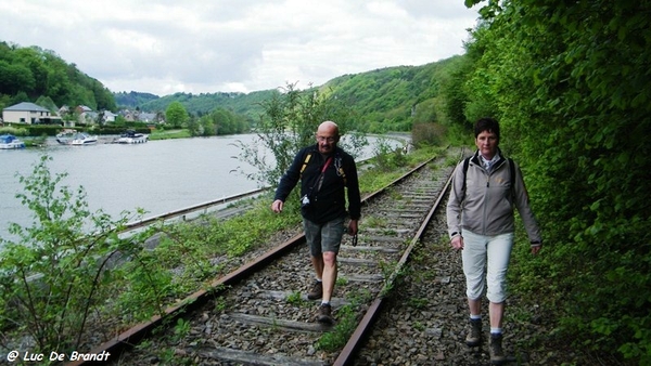 marche batteurs de cuir dinant wandeling