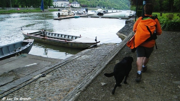 marche batteurs de cuir dinant wandeling