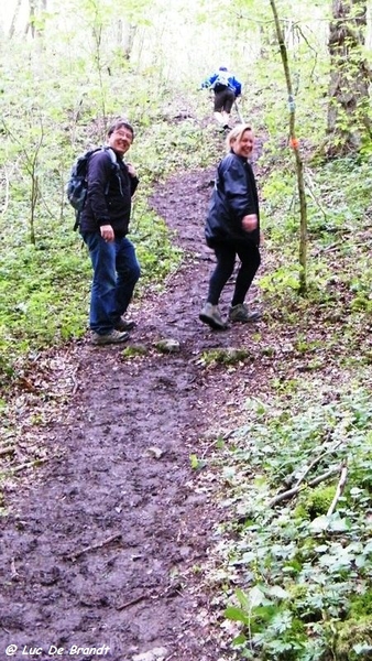 marche batteurs de cuir dinant wandeling