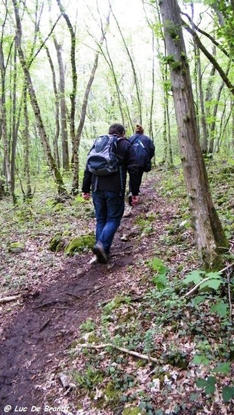 marche batteurs de cuir dinant wandeling