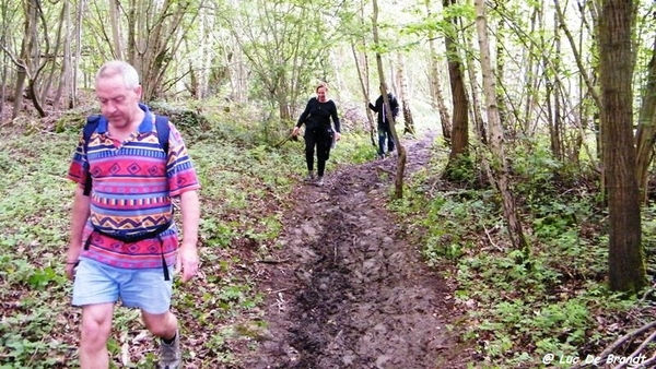 marche batteurs de cuir dinant wandeling