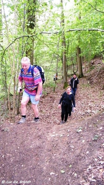 marche batteurs de cuir dinant wandeling