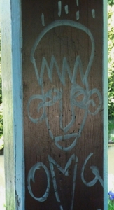 Graffiti gazebo