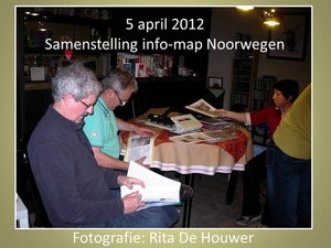 Samenstelling info-map Noorwegen