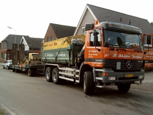 Actros met hotbox + DL.