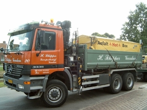 Actros met hotbox.