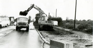 AB-60-31 werk Beneden dwarsdiep Veendam in 1974