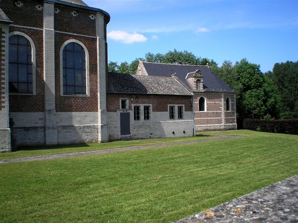 Zicht over de muur