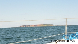 Helgoland in zicht