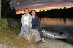 Els en Stefanie op bezoek in Stockholm