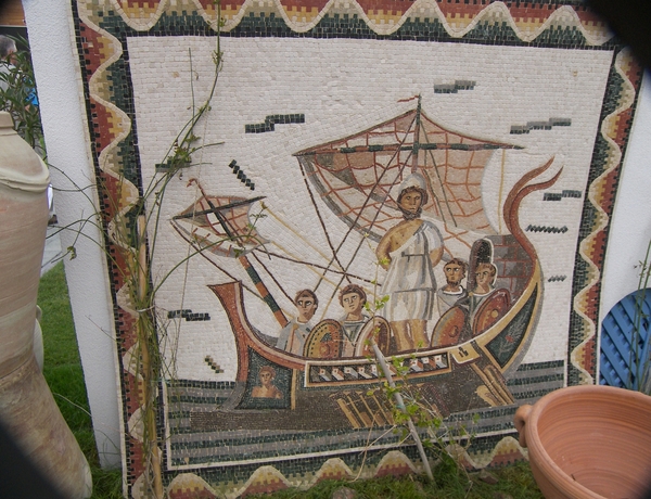 Floriade Tunesi, beroemde mozaek