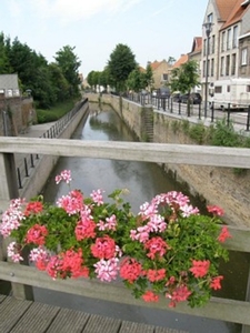 brug over de stadsvaart