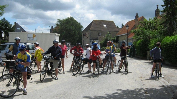 Fietsen Westuit Pervijze 2012 406