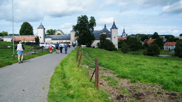 marche Adeps wandeling Falaen Wallonie