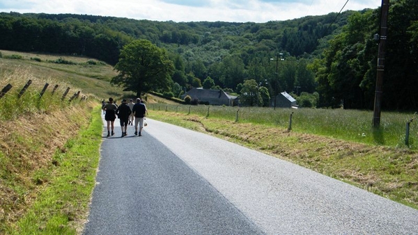 marche Adeps wandeling Falaen Wallonie