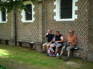 op een warme , zwoele dag