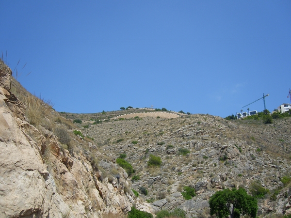 zicht op de berg