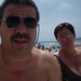 jeannine & j.m. aan het strand