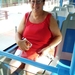jeannine op de bus