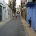 klein straatje in oud benidorm