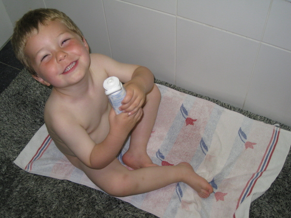 32) Ruben zijn huidverzorging