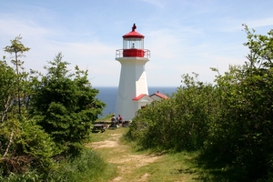 NP Forillon - vuurtoren op de Cap-Gasp